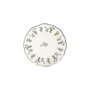 Hermia Set de Servir Pasteles Terra Fulya de Porcelana, 8 piezas